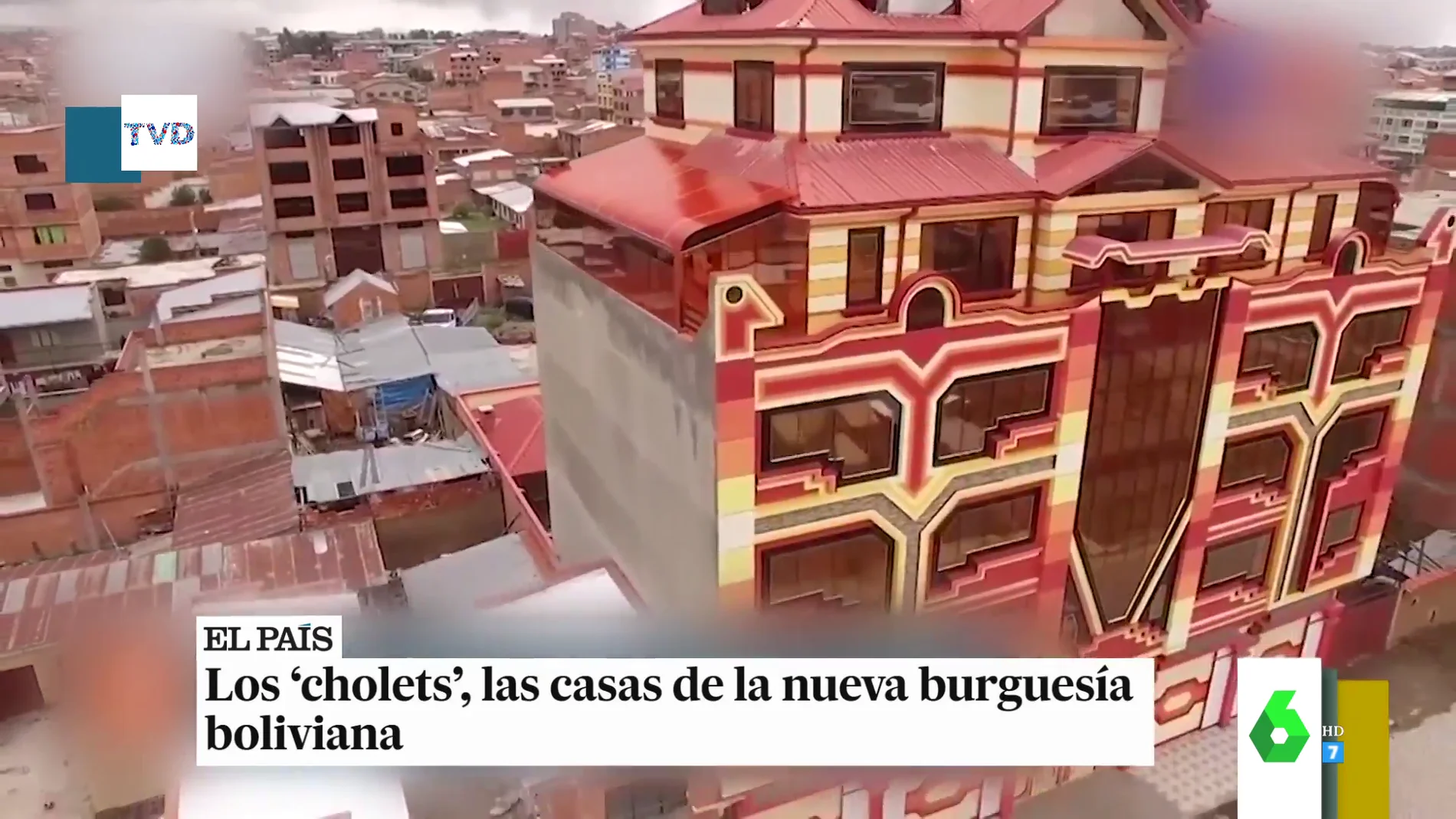 Así son los cholets, los impactantes edificios de los millonarios en Bolivia que soportan remates de todo tipo en sus fachadas