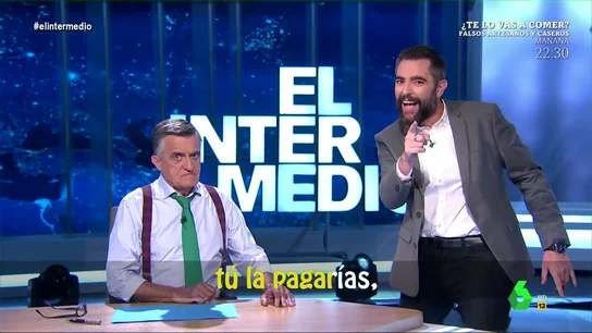 Dani Mateo canta en directo "el himno de la plusvalía" al ritmo de David Bisbal Dani Mateo canta en directo "el himno de la plusvalía" al ritmo de David Bisbal