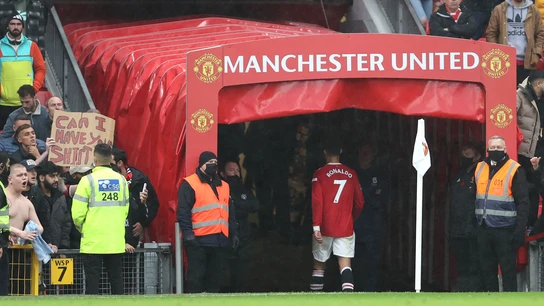 Cristiano Ronaldo abandona Old Trafford Cristiano Ronaldo abandona Old Trafford