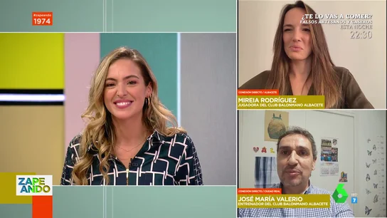 Mireia Rodríguez, primera jugadora de balonmano en un equipo masculino Mireia Rodríguez, primera jugadora de balonmano en un equipo masculino