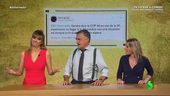 Sandra Sabatés da la cara tras este fallo en directo en El Intermedio: "Lo siento, me he equivocado y no volverá a ocurrir" Sandra Sabatés da la cara tras este fallo en directo en El Intermedio: "Lo siento, me he equivocado y no volverá a ocurrir"