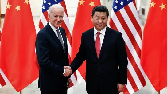 El presidente de EEUU, Joe Biden, y el mandatario chino, Xi Jinping El presidente de EEUU, Joe Biden, y el mandatario chino, Xi Jinping