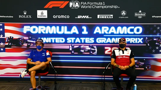 Fernando Alonso y Kimi Raikkonen Fernando Alonso y Kimi Raikkonen