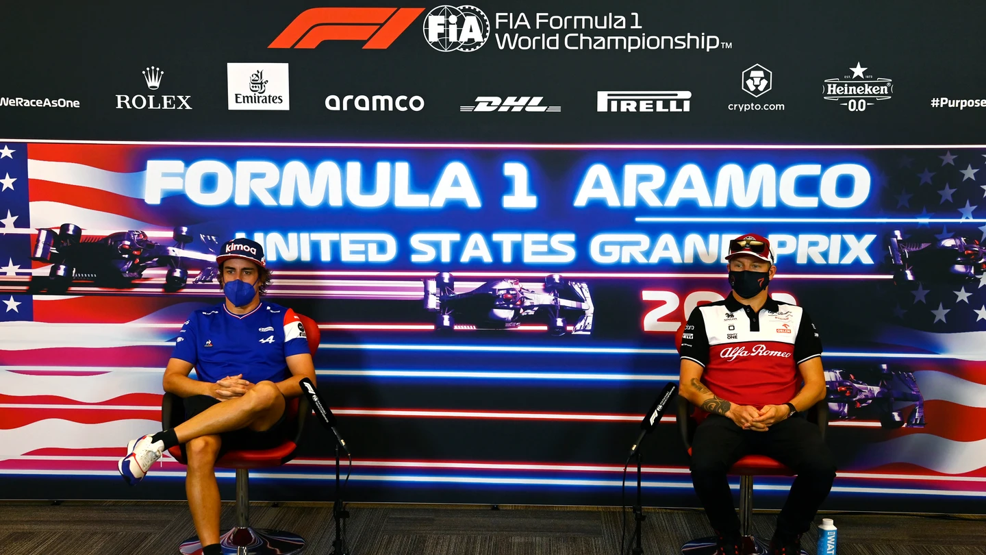 Fernando Alonso y Kimi Raikkonen Fernando Alonso y Kimi Raikkonen