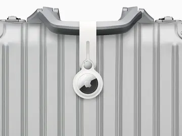 Un Airtag en una maleta Un Airtag en una maleta