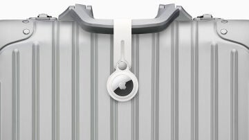 Un Airtag en una maleta Un Airtag en una maleta