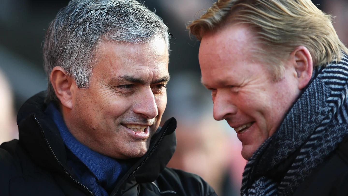 Mourinho y Koeman Mourinho y Koeman