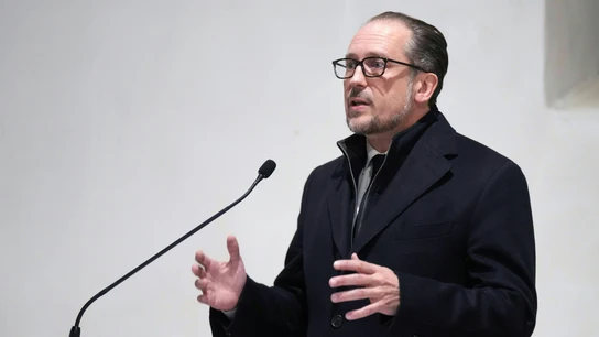 El canciller austríaco, Alexander Schallenberg. El canciller austríaco, Alexander Schallenberg.