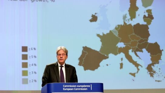 El comisario de Econom&iacute;a de la Comisi&oacute;n Europea, Paolo Gentiloni.