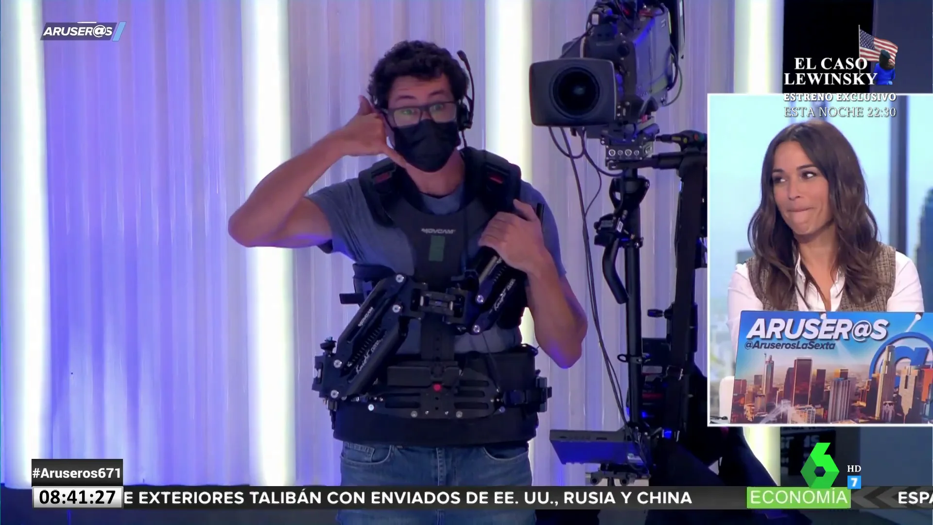 Manu, Steadycam de Aruser@s