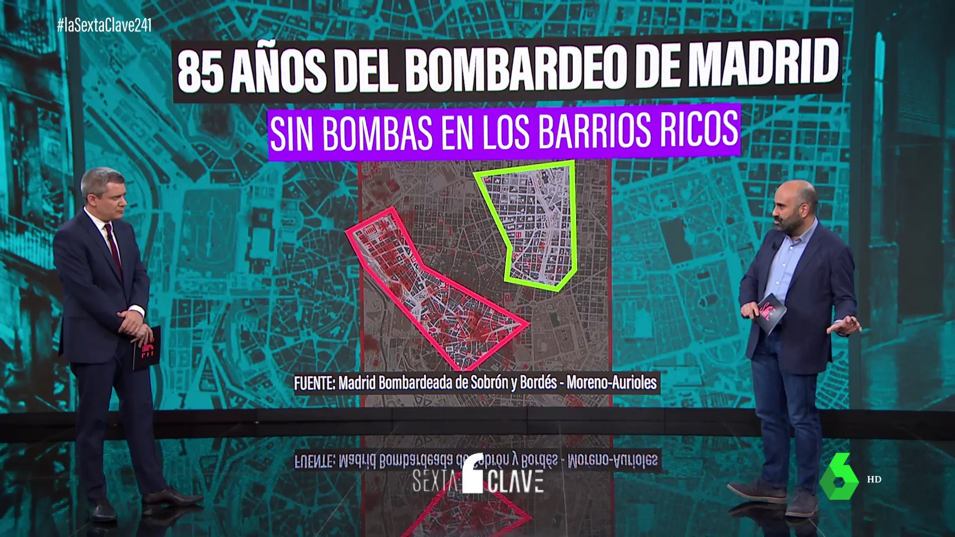 Madrid, campo de pruebas de las bombas de aviación que no destruyeron los barrios ricos