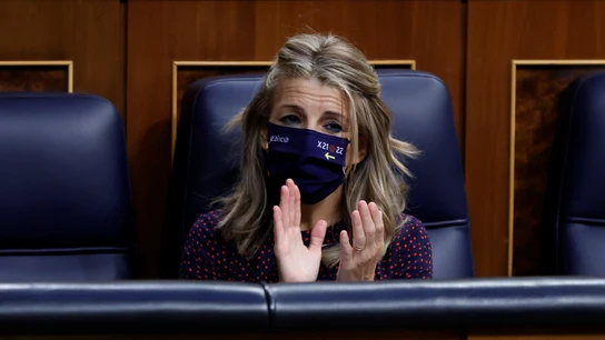 Yolanda Díaz, la ministra de Trabajo. Yolanda Díaz, la ministra de Trabajo.