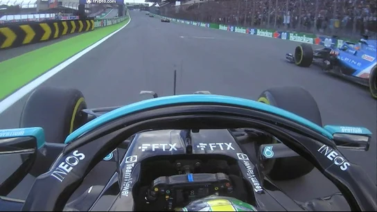 Hamilton adelanta a Alonso en Brasil Hamilton adelanta a Alonso en Brasil