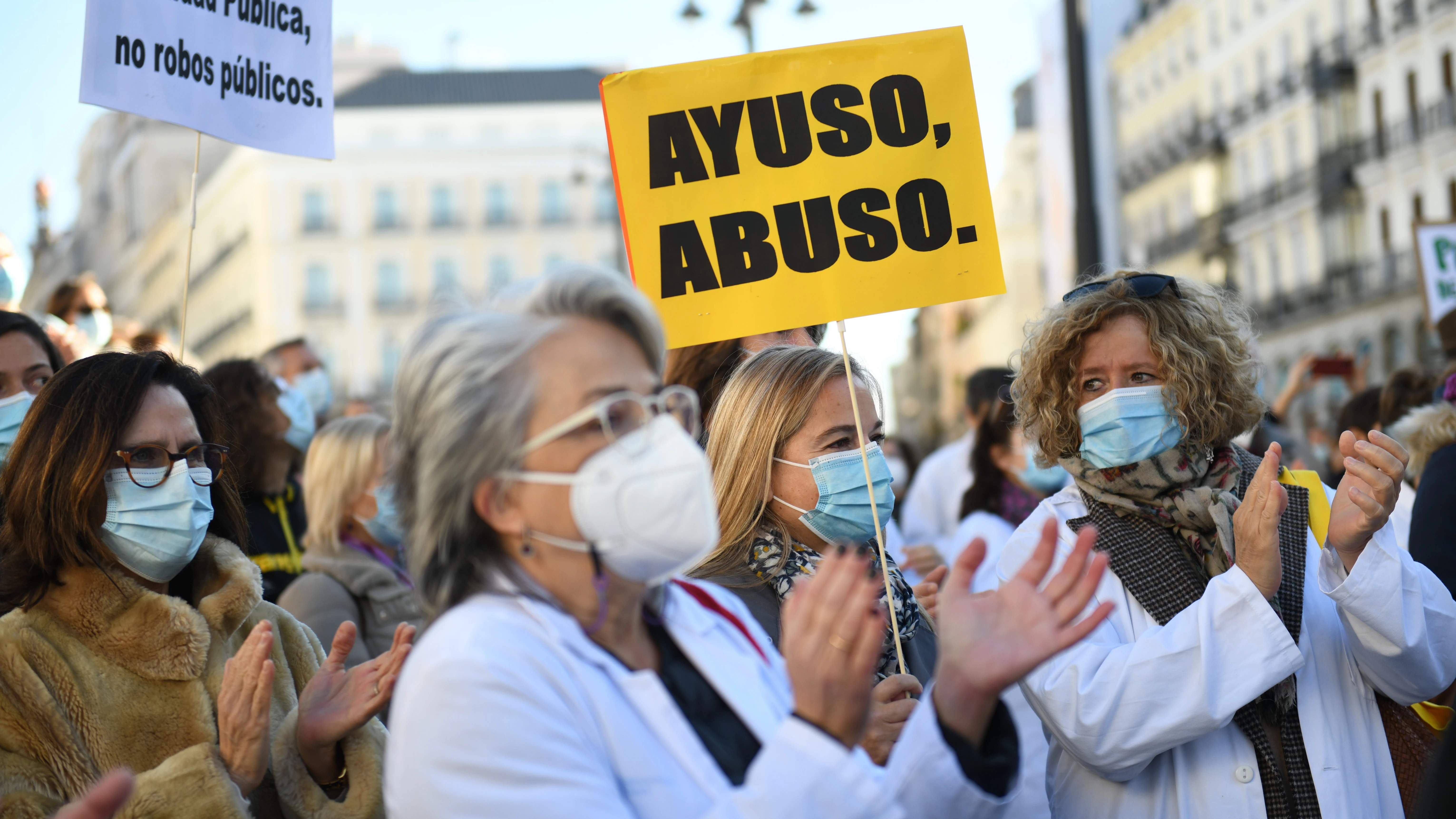 Concentración en Madrid en defensa de la Atención Primaria