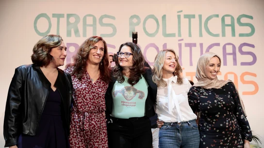 Ada Colau, Mónica García, Mónica Oltra, Yolanda Díaz y Fátima Hamed Ada Colau, Mónica García, Mónica Oltra, Yolanda Díaz y Fátima Hamed