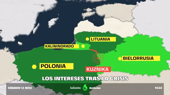 Los intereses geopolíticos tras la crisis migratoria en la frontera entre Bielorrusia y la UE Los intereses geopolíticos tras la crisis migratoria en la frontera entre Bielorrusia y la UE