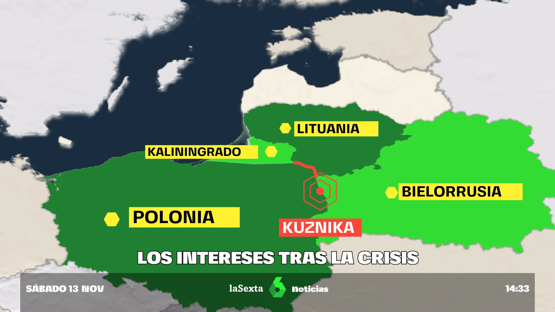 Los intereses geopolíticos tras la crisis migratoria en la frontera entre Bielorrusia y la UE