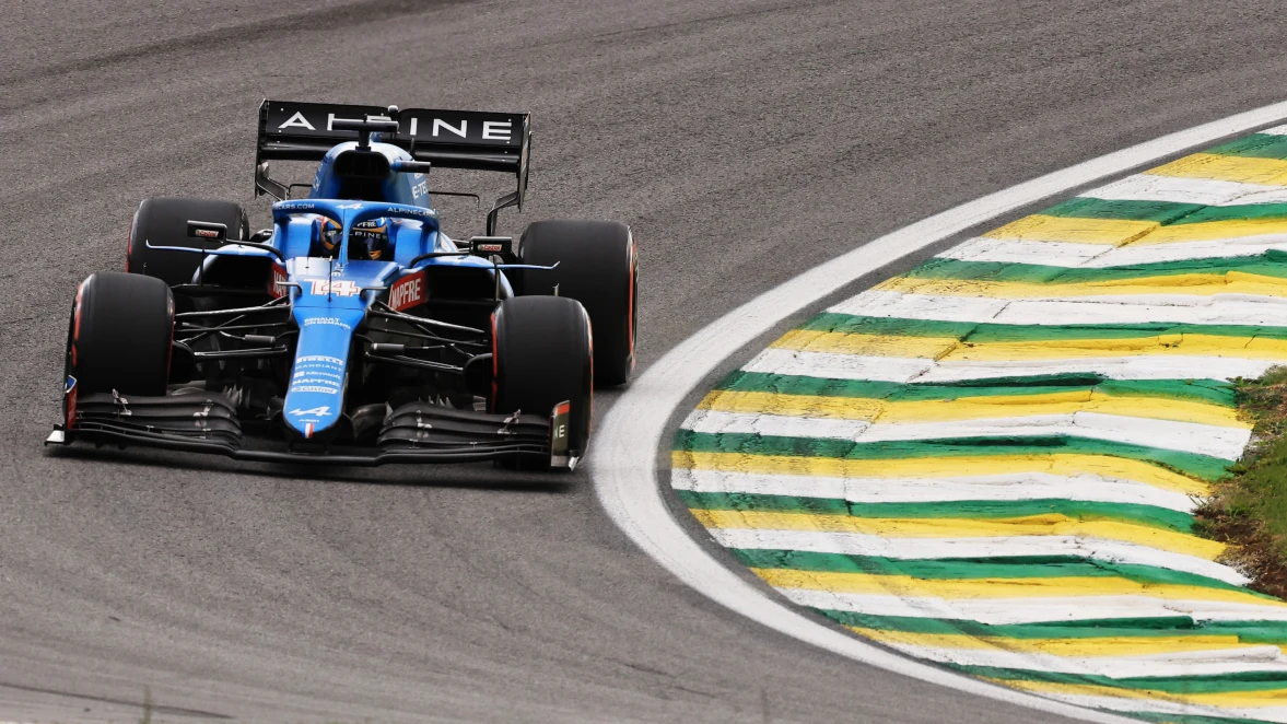 Fernando Alonso, en Brasil