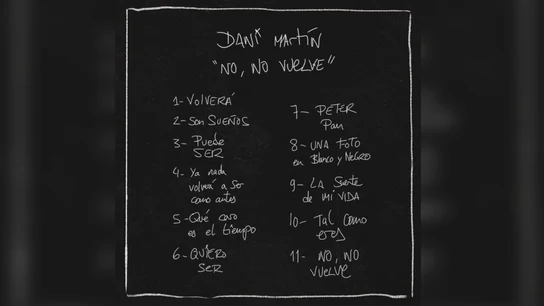 Las canciones de 'No, no vuelve' Las canciones de 'No, no vuelve'