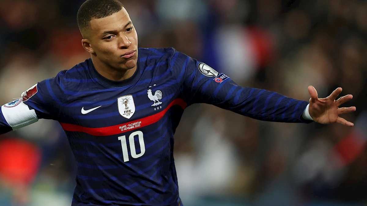 Mbappé, con Francia