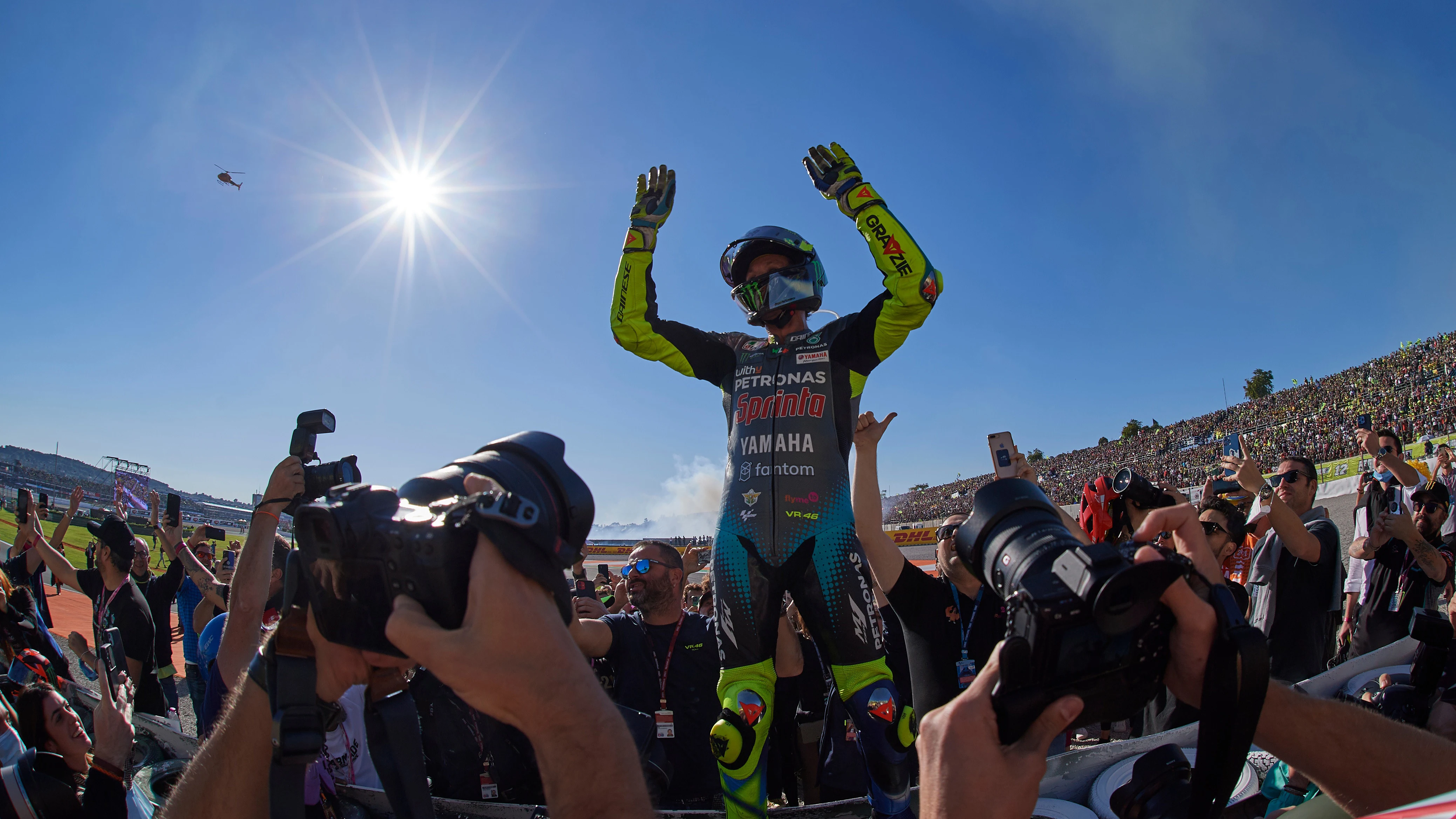 Valentino Rossi dice adiós a MotoGP