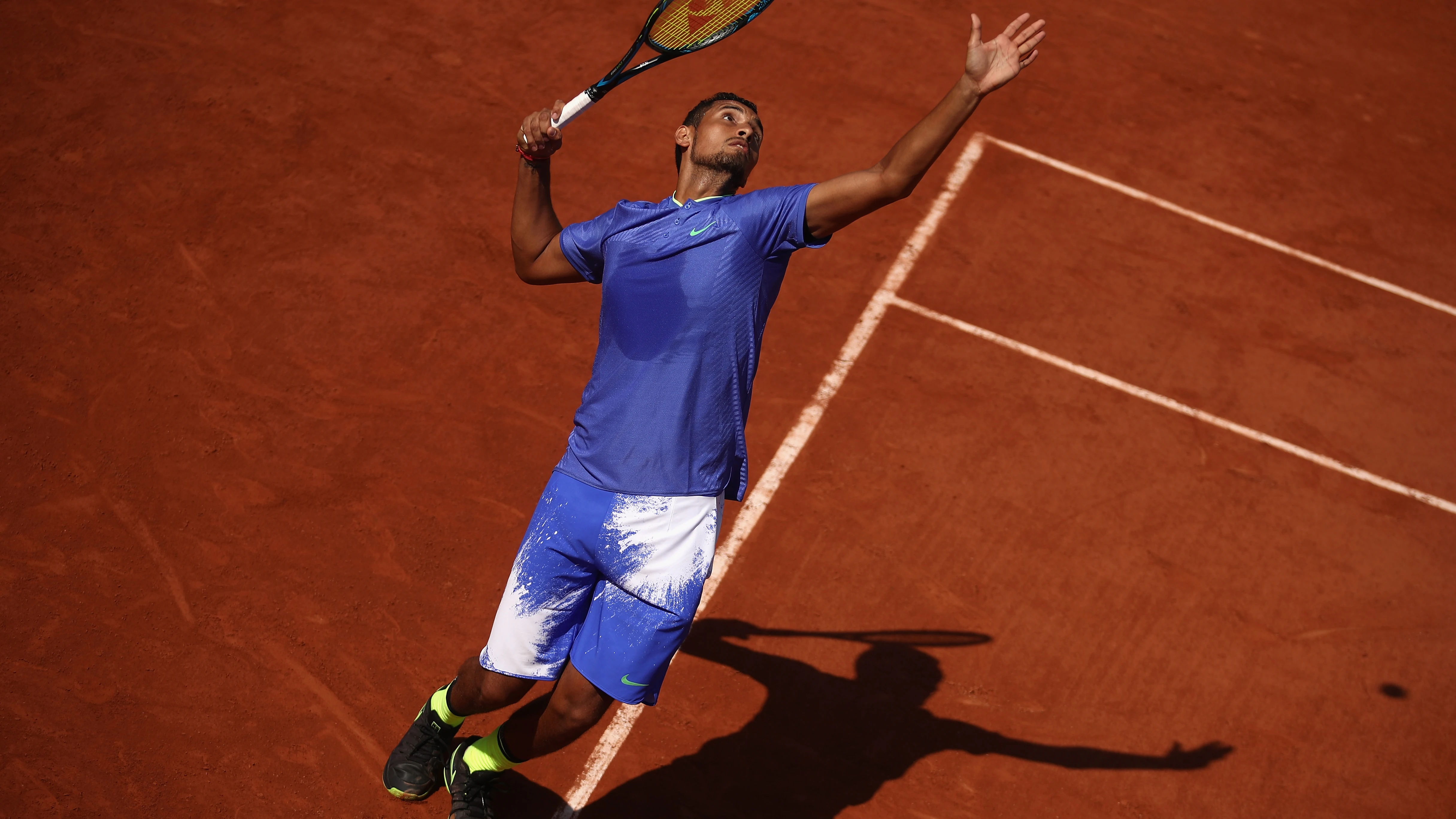 Nick Kyrgios en Roland Garros