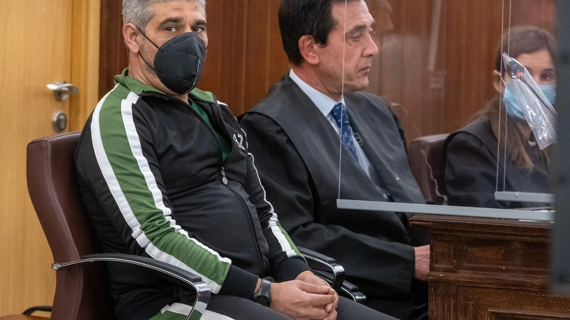 Bernardo Montoya durante el juicio, acusado de agredir sexualmente y asesinar en el mes de diciembre de 2018 a Laura Luelmo.