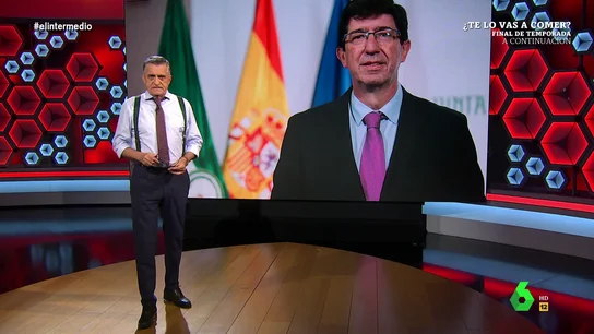 La indignación de Wyoming con Juan Marín tras salir a la luz audios en los que reconoce su interés por no sacar adelante los presupuestos andaluces La indignación de Wyoming con Juan Marín tras salir a la luz audios en los que reconoce su interés por no sacar adelante los presupuestos andaluces