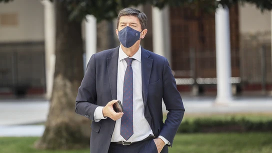 El vicepresidente y consejero de Turismo del gobierno de la Junta de Andalucía, Juan Marín, en una imagen de archivo. El vicepresidente y consejero de Turismo del gobierno de la Junta de Andalucía, Juan Marín, en una imagen de archivo.