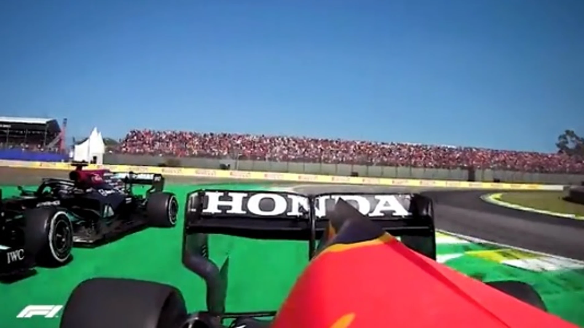 La lucha entre Verstappen y Hamilton en Brasil