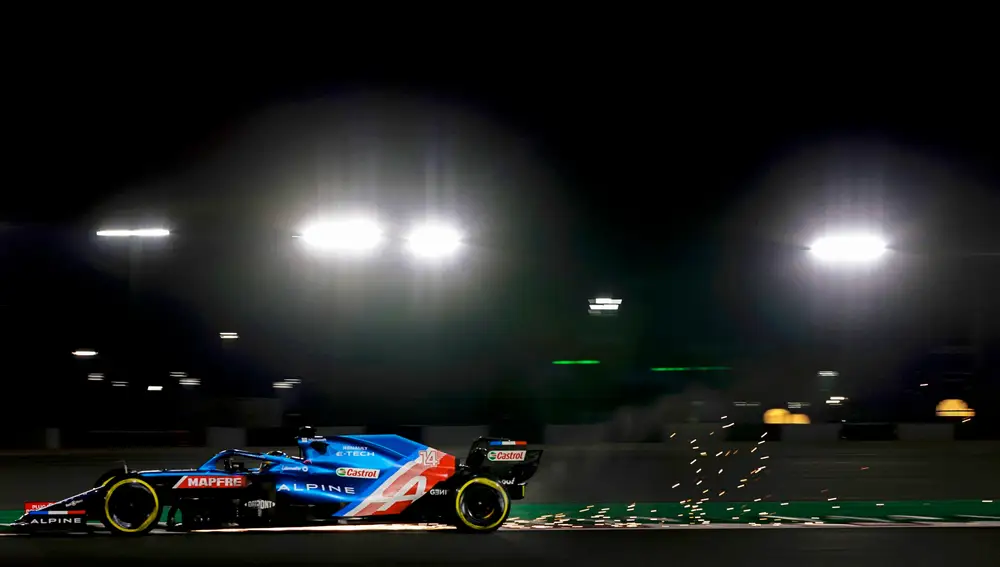 Fernando Alonso GP Qatar 2021 Quali 