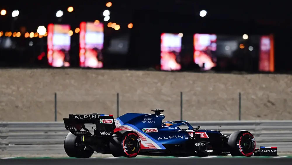 Fernando Alonso 2021 GP Qatar 