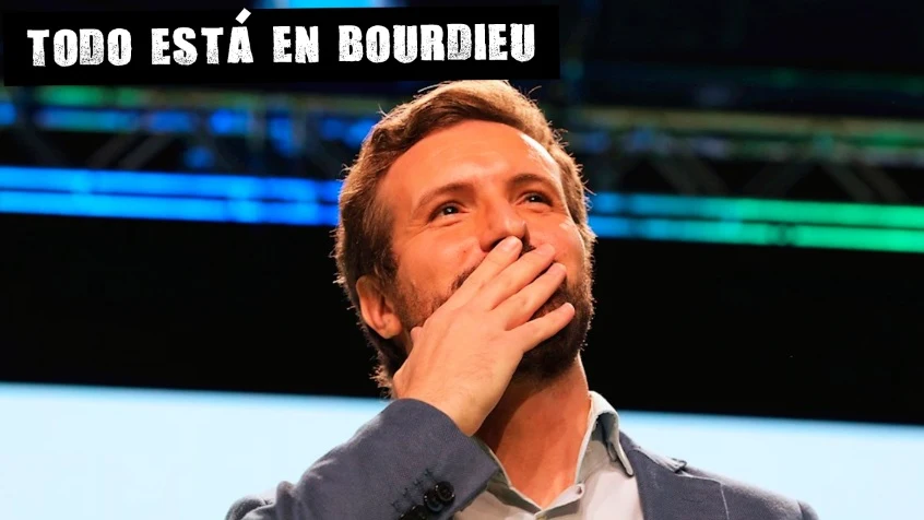 Imagen de archivo de Pablo Casado en un acto Imagen de archivo de Pablo Casado en un acto
