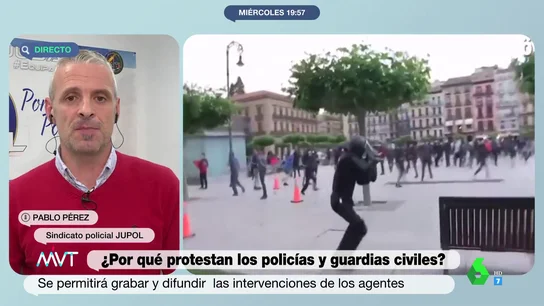 La justificación de JUPOL a las protestas de los policías contra la reforma de la 'ley mordaza': "Nos merma la autoridad" La justificación de JUPOL a las protestas de los policías contra la reforma de la 'ley mordaza': "Nos merma la autoridad"