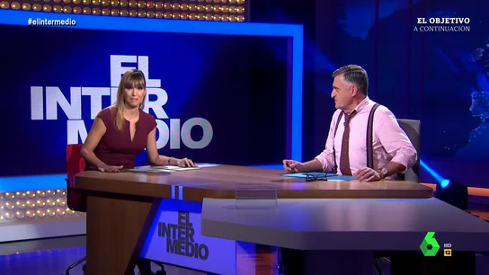 Sandra Sabatés impacta a Wyoming al hablarle en catalán en pleno directo: "¡Estamos perdidos!" Sandra Sabatés impacta a Wyoming al hablarle en catalán en pleno directo: "¡Estamos perdidos!"