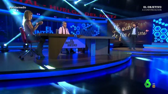 Esta es la reacción de Wyoming cuando Dani Mateo le desvela en directo que presentará las Camapandas Esta es la reacción de Wyoming cuando Dani Mateo le desvela en directo que presentará las Camapandas