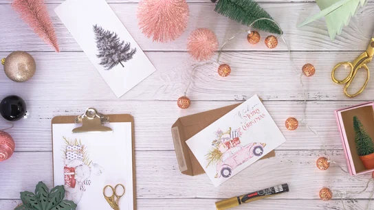 5 postales de Navidad originales para hacer en casa 5 postales de Navidad originales para hacer en casa