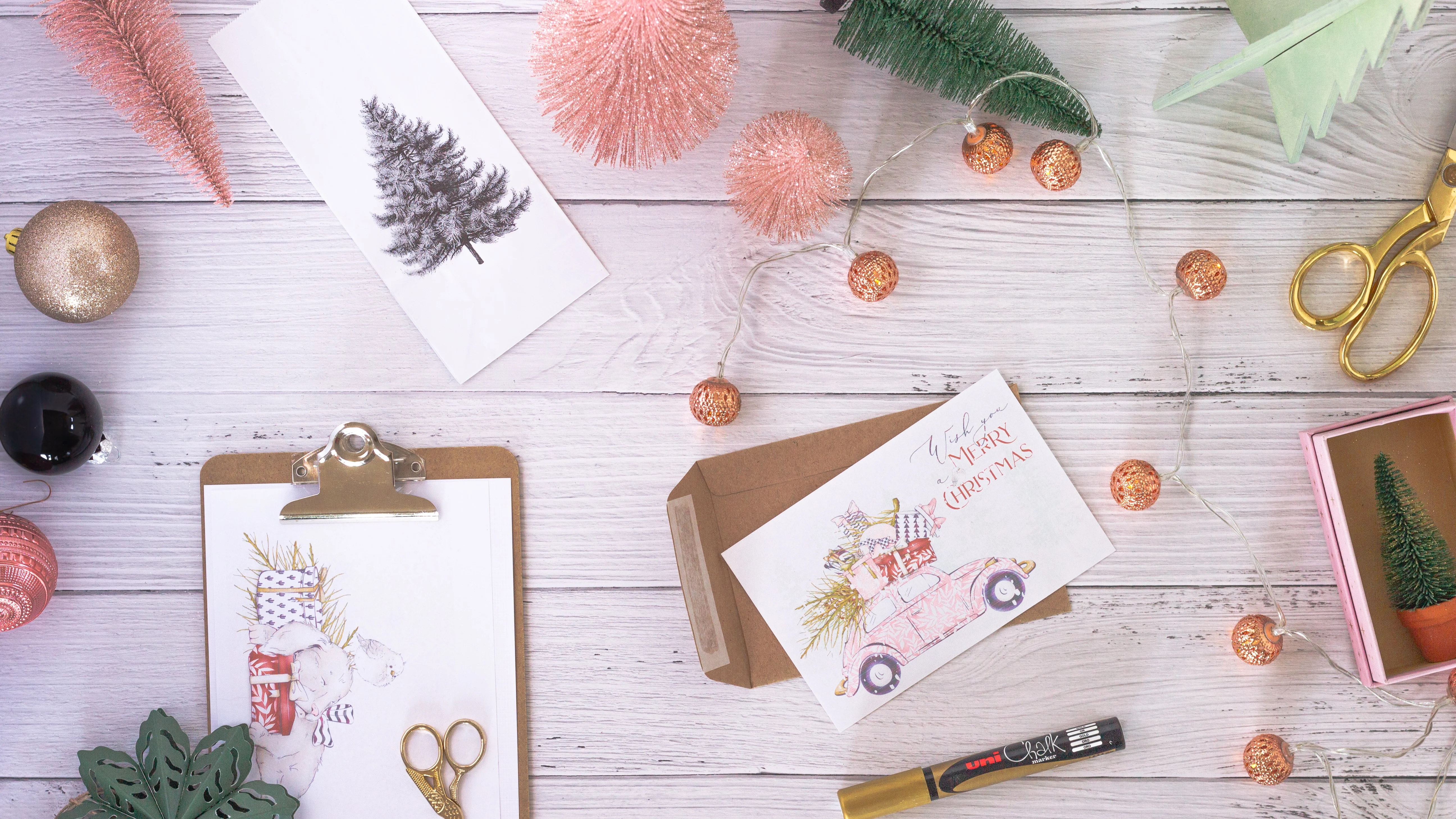 5 postales de Navidad originales para hacer en casa