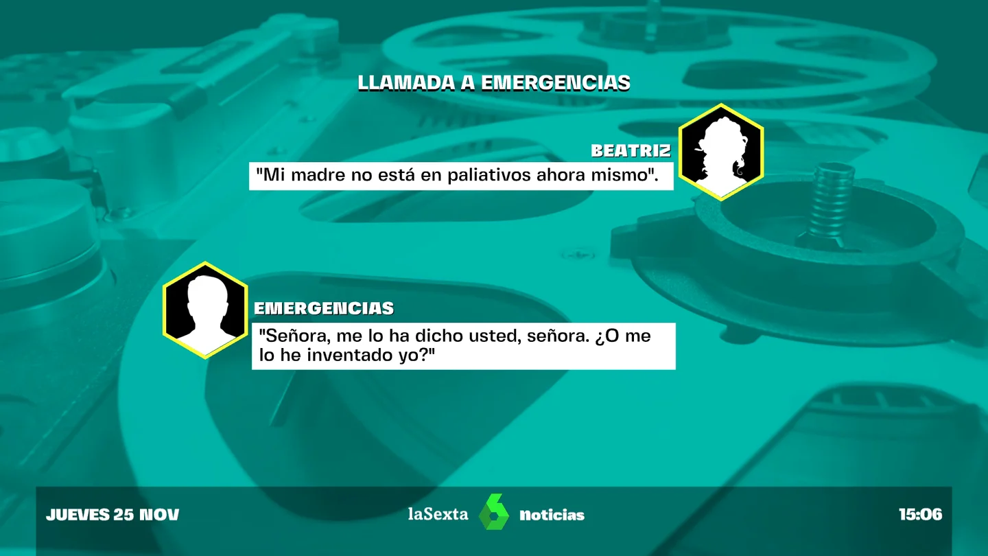 Muere después de que el Summa la confundiera con una paciente de paliativos Muere después de que el Summa la confundiera con una paciente de paliativos