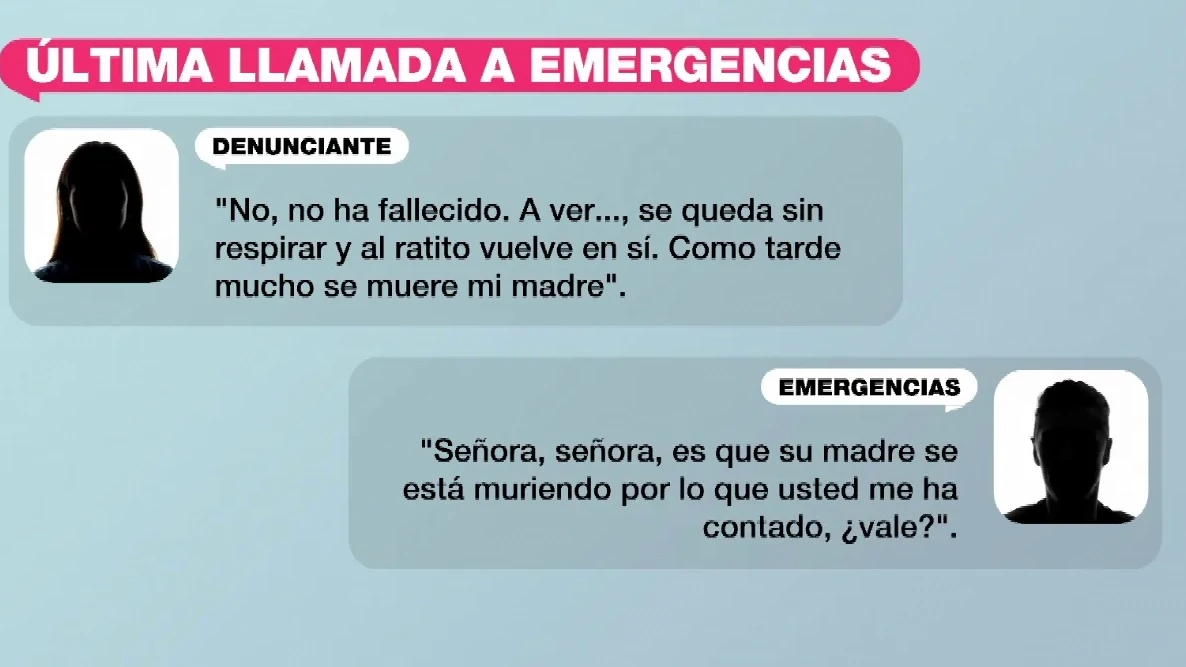 Conversación de Beatriz con emergencias