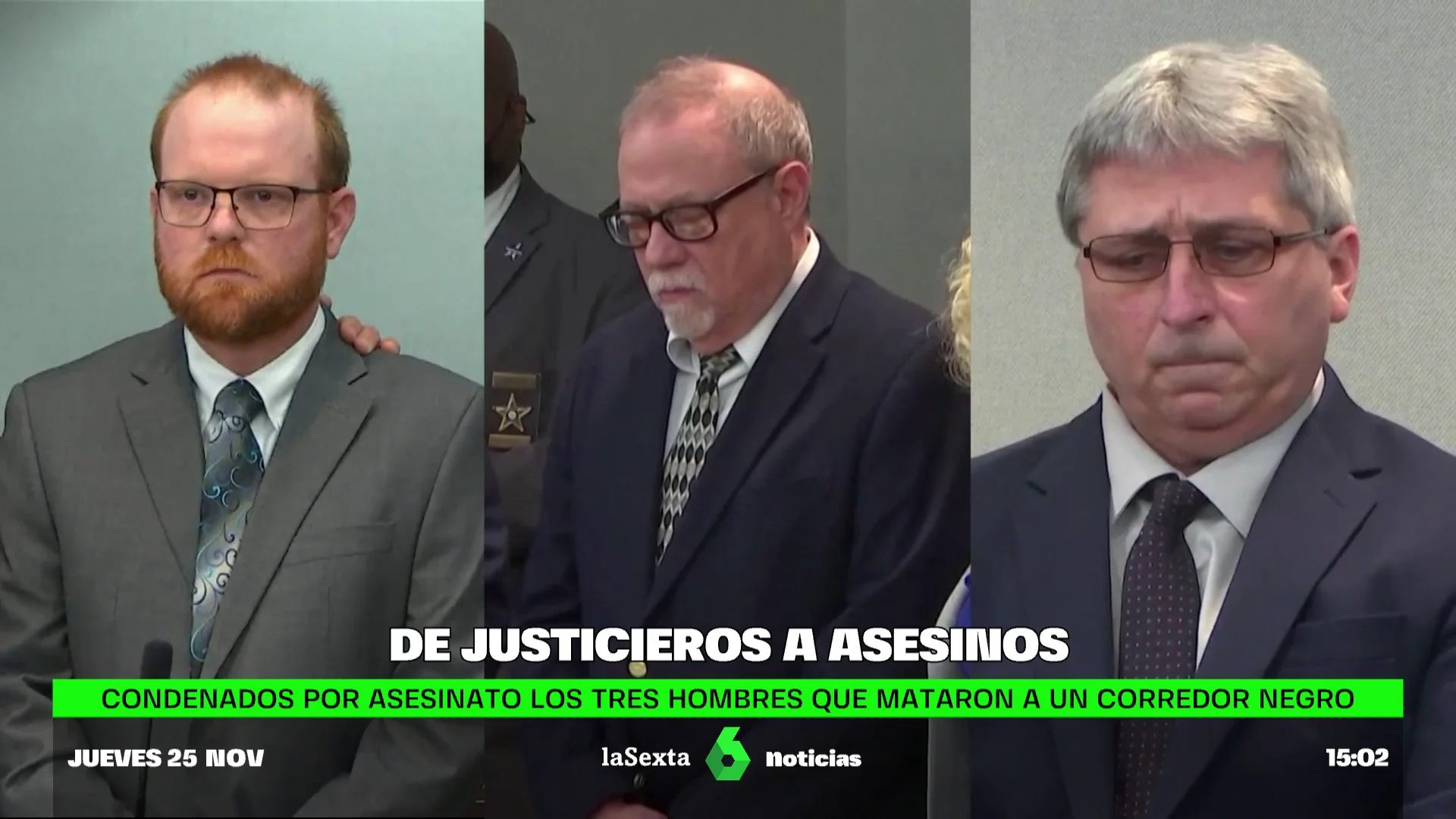 justicieros condenados