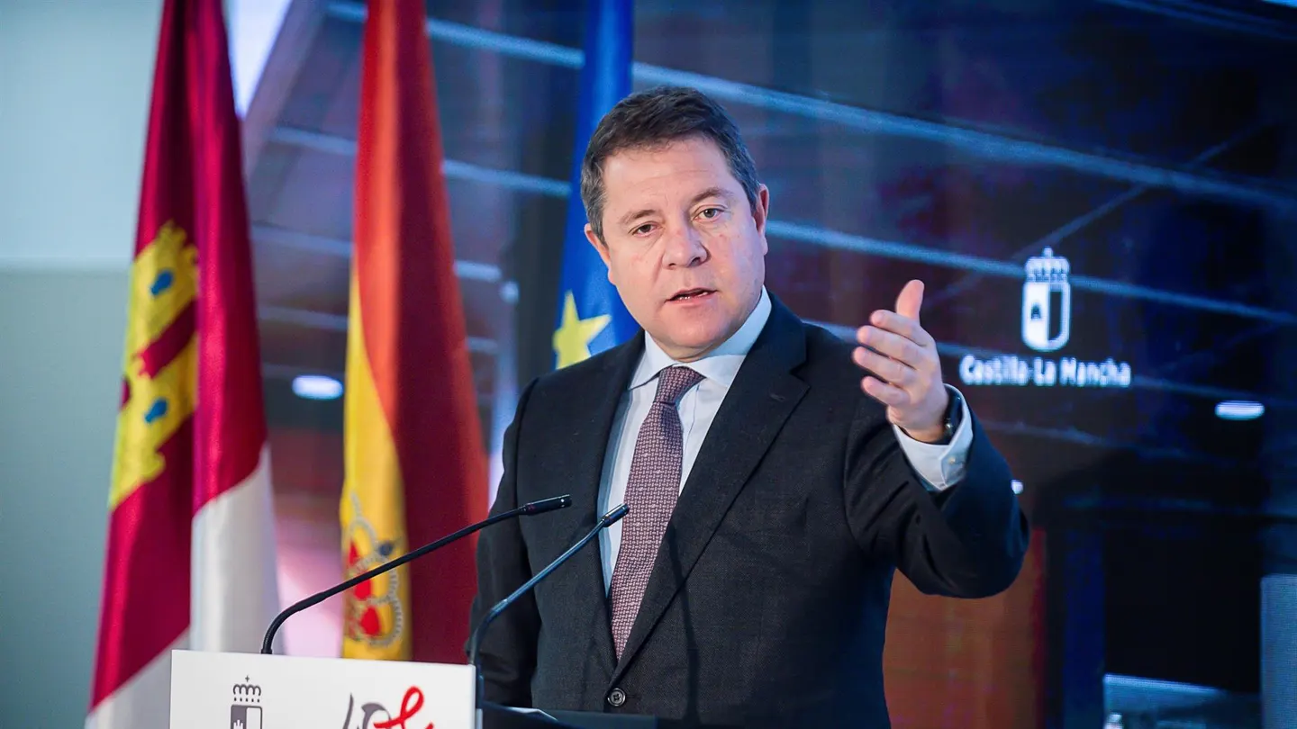 El presidente de Castilla-La Mancha, Emiliano García-Page El presidente de Castilla-La Mancha, Emiliano García-Page