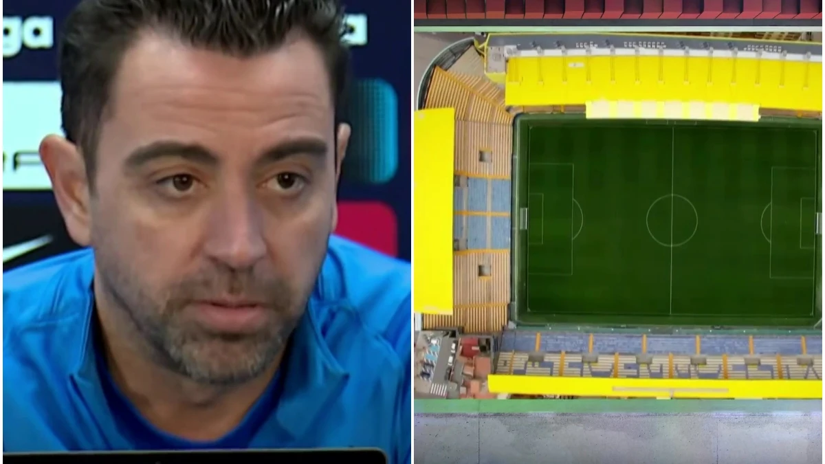 Xavi y el campo de La Cerámica