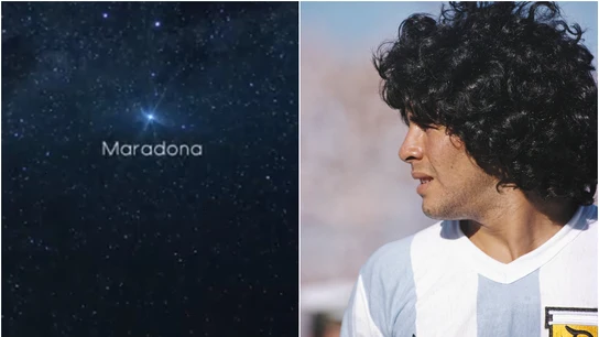 Homenaje estelar a Maradona: la Conmebol bautiza una estrella con su nombre Homenaje estelar a Maradona: la Conmebol bautiza una estrella con su nombre