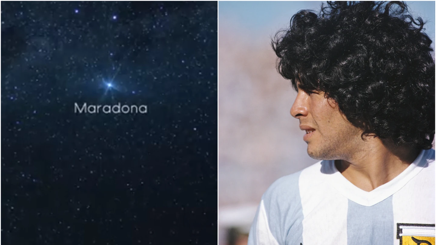Homenaje estelar a Maradona: la Conmebol bautiza una estrella con su nombre Homenaje estelar a Maradona: la Conmebol bautiza una estrella con su nombre