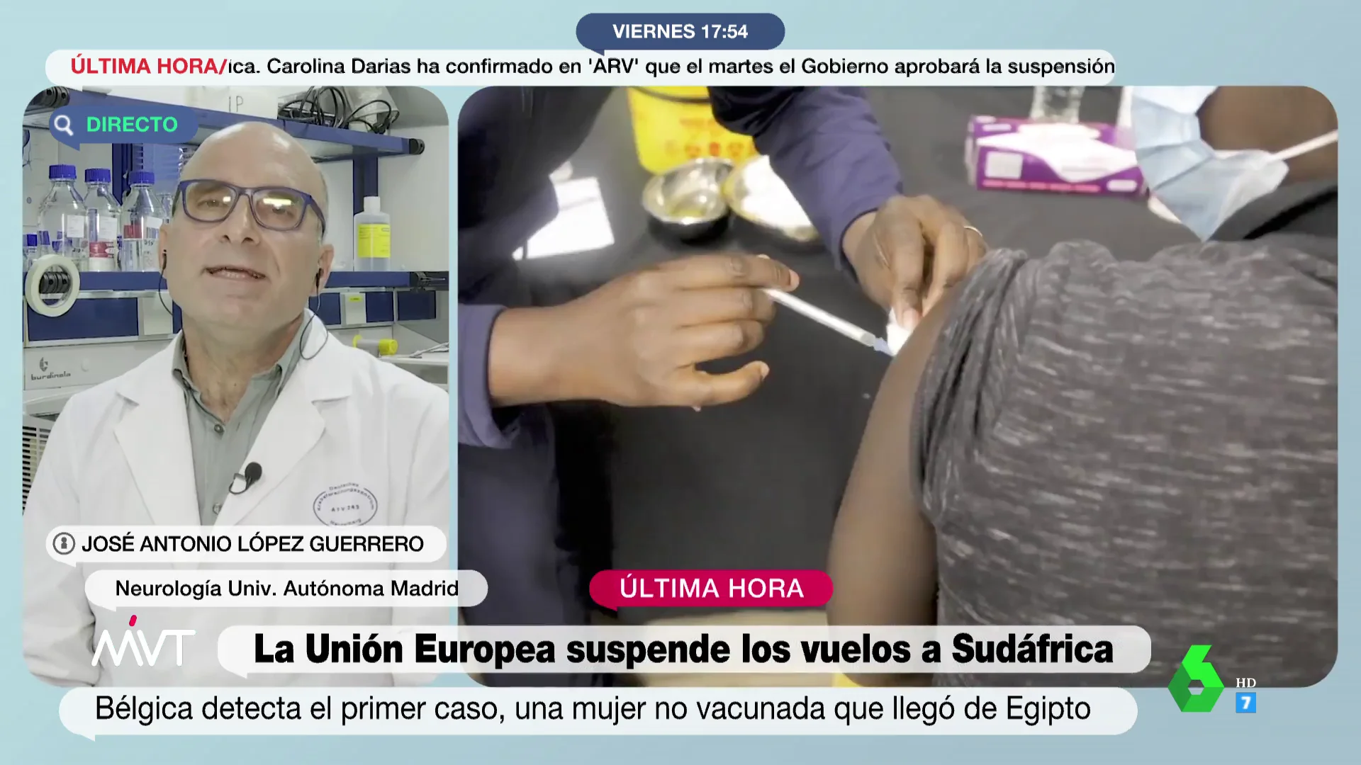El virólogo José Antonio López. El virólogo José Antonio López.