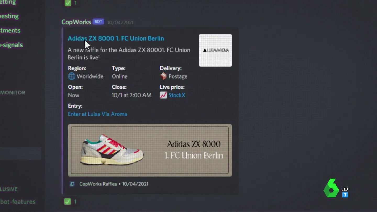 Imagen de venta de zapatillas por Internet Imagen de venta de zapatillas por Internet