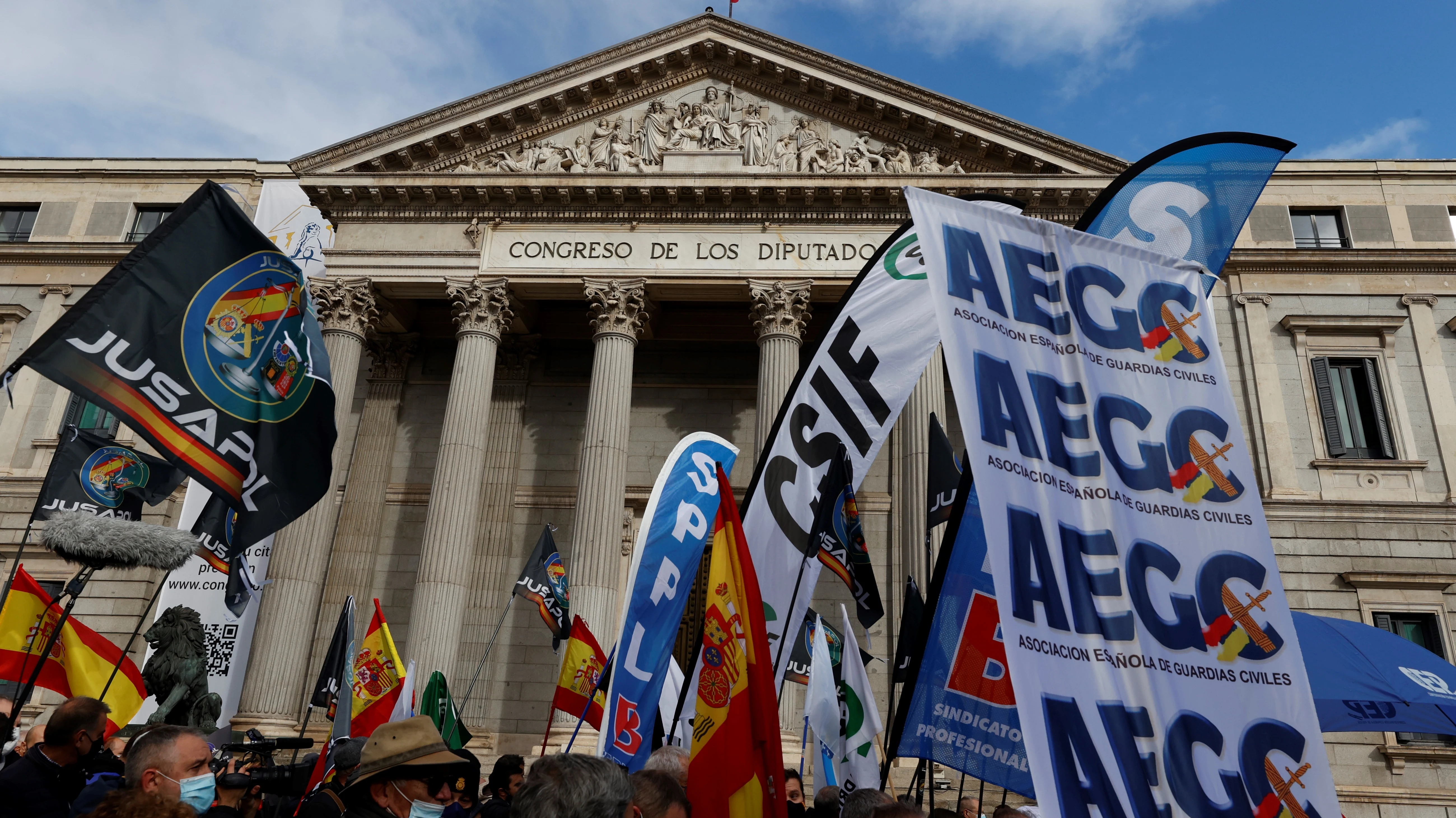 Manifestación contra la reforma de la Ley Mordaza