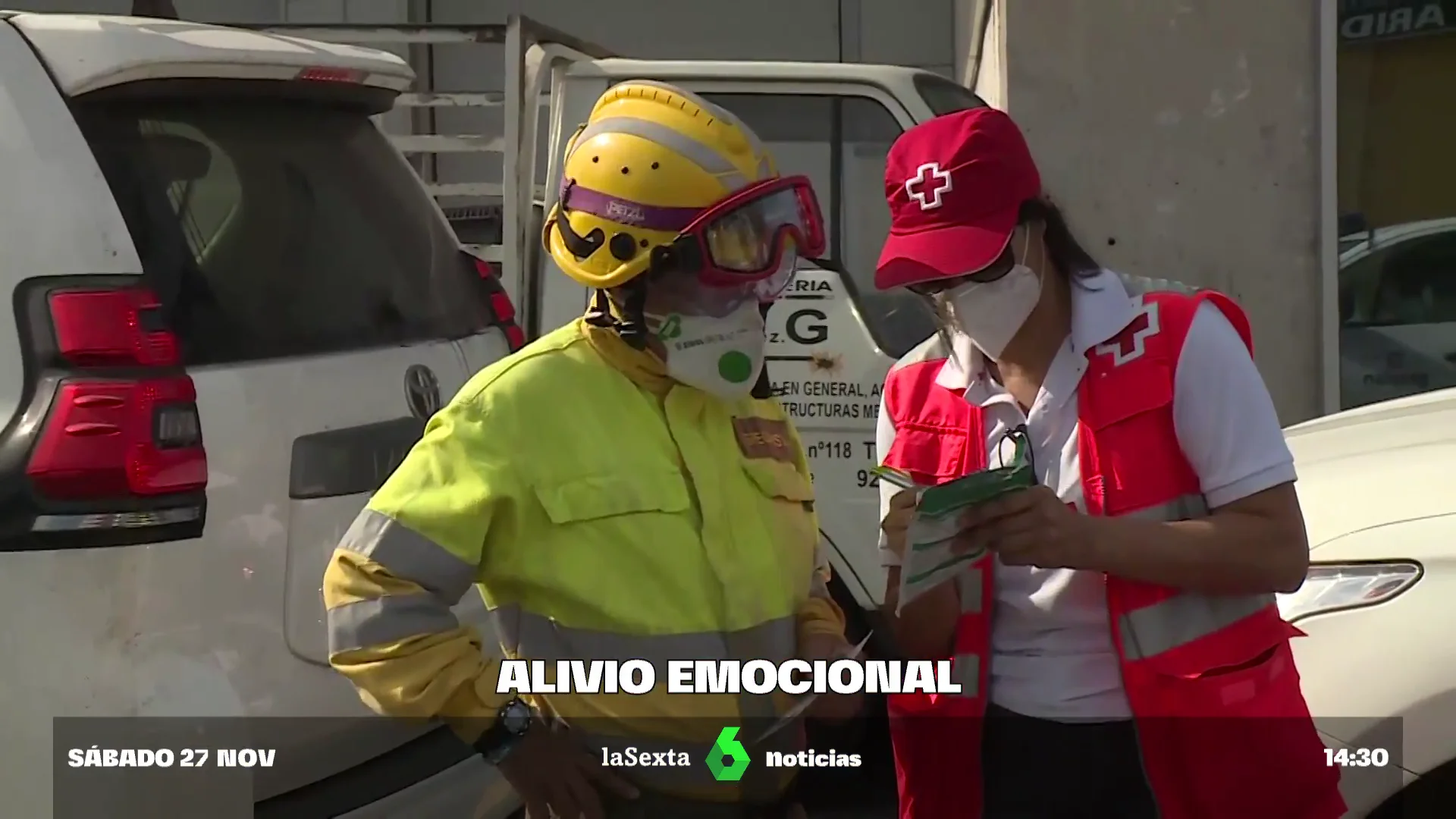 "El dolor es indescriptible": así se vive el duro día a día de la erupción de La Palma