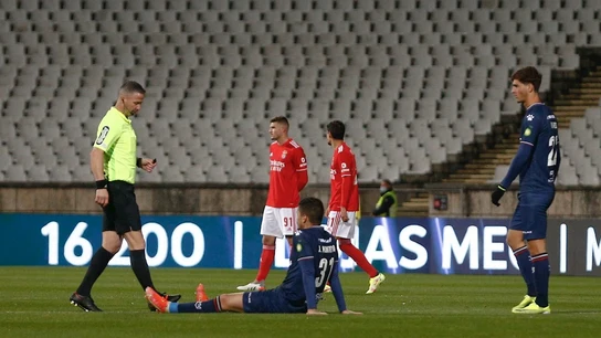Partido entre el Belenenses y el Benfica Partido entre el Belenenses y el Benfica